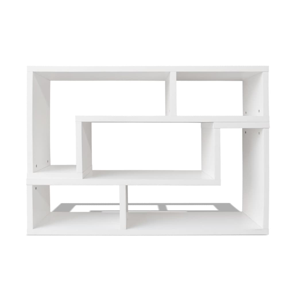 TV Cabinet Double L-Shaped White