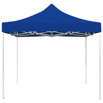 Professional Folding Party Tent Aluminium 3x3 m Blue