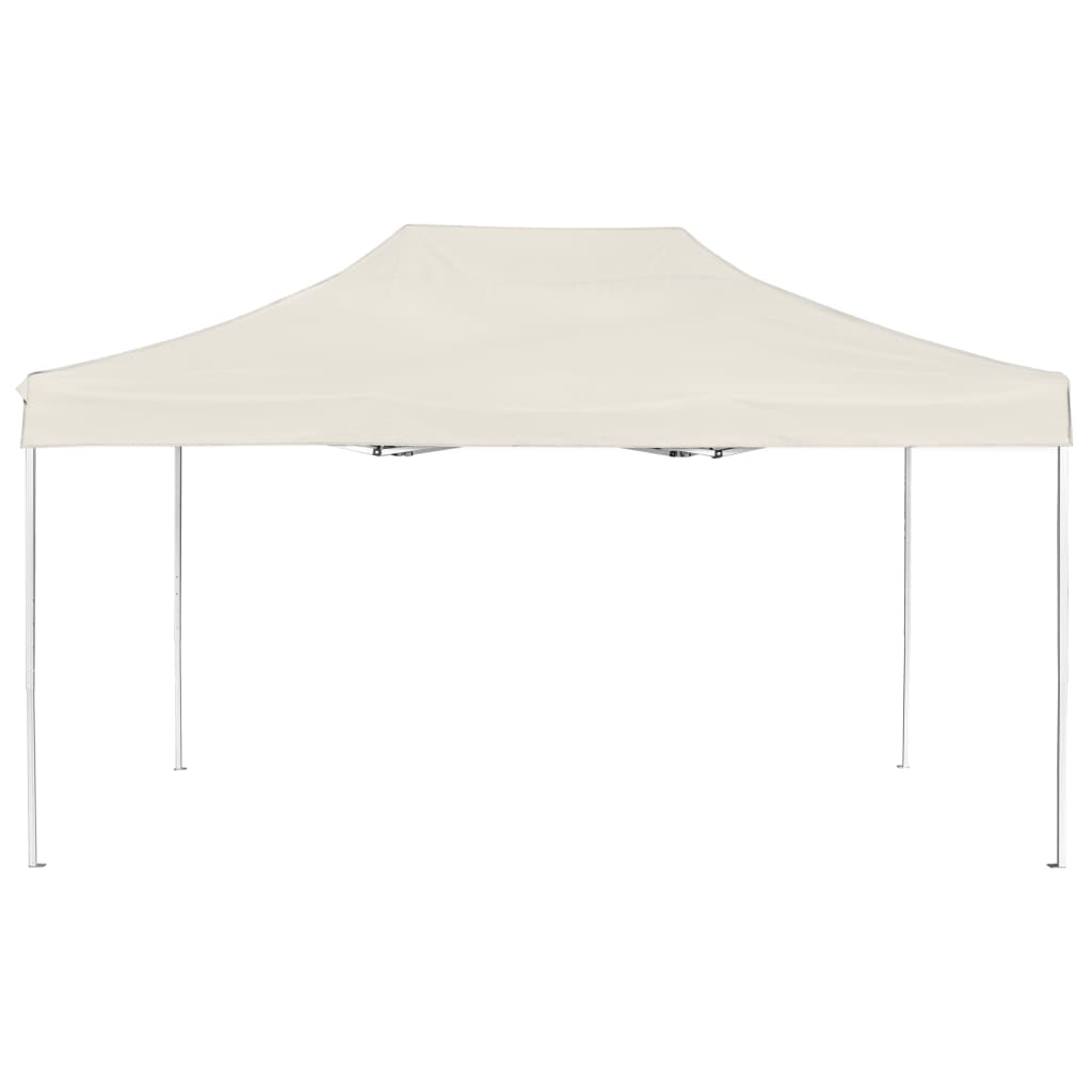 Professional Folding Party Tent Aluminium 4.5x3 m Cream