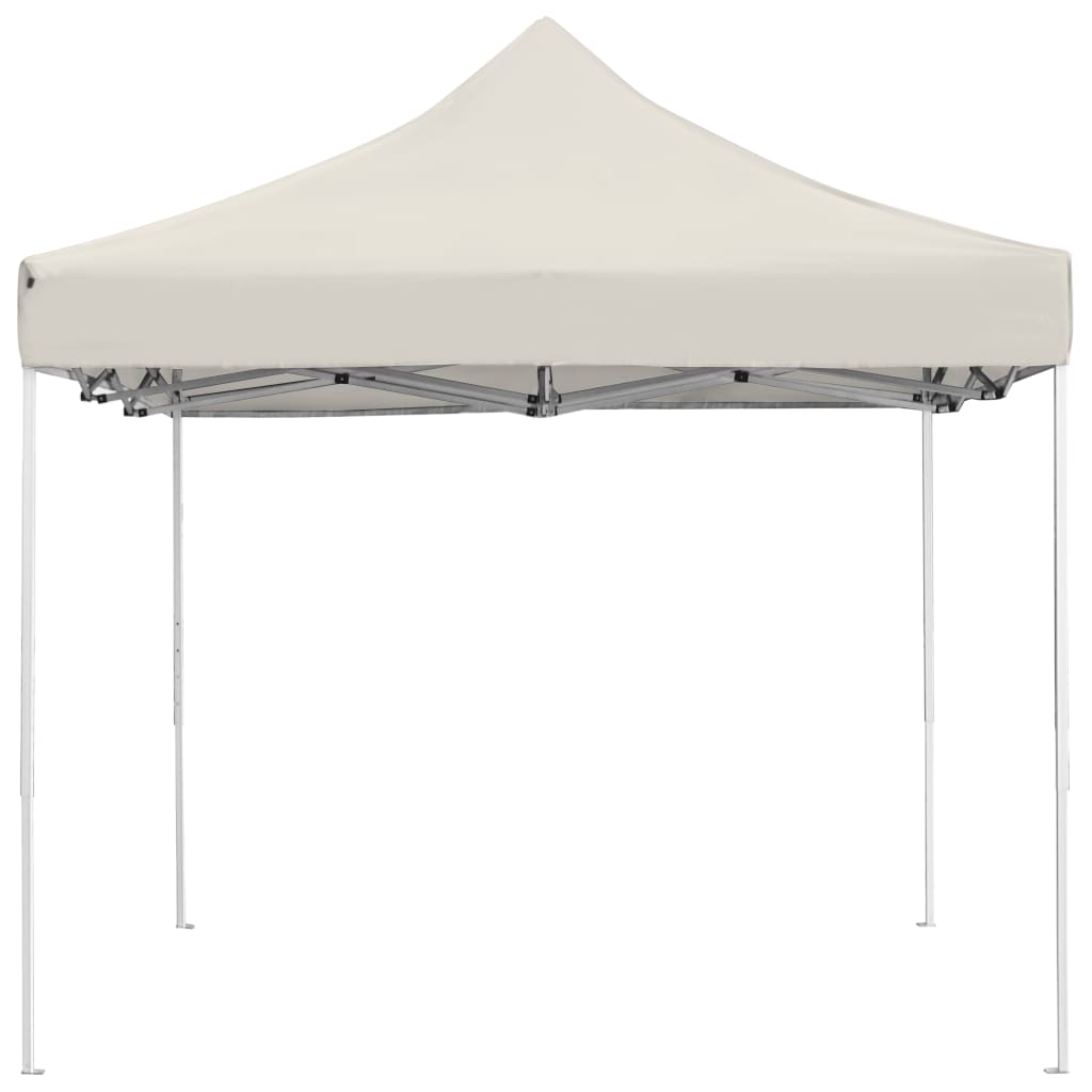 Professional Folding Party Tent Aluminium 4.5x3 m Cream