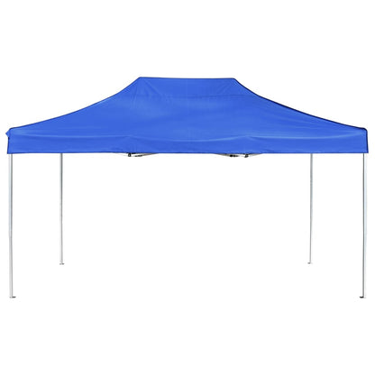 Professional Folding Party Tent Aluminium 4.5x3 m Blue