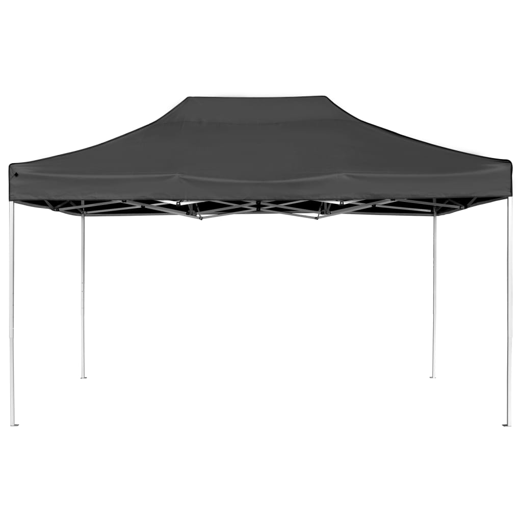 Professional Folding Party Tent Aluminium 4.5x3 m Anthracite