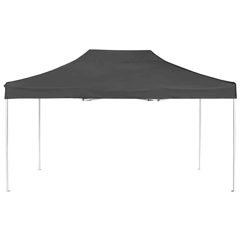 Professional Folding Party Tent Aluminium 4.5x3 m Anthracite
