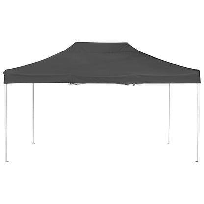 Professional Folding Party Tent Aluminium 4.5x3 m Anthracite