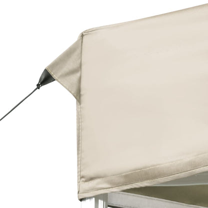 Professional Folding Party Tent Aluminium 6x3 m Cream