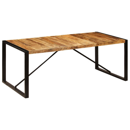 Dining Table 200x100x75 cm Solid Mango Wood