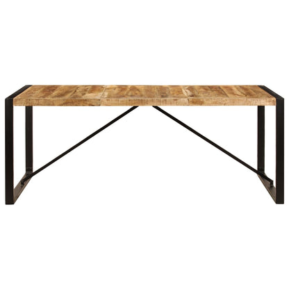 Dining Table 200x100x75 cm Solid Mango Wood