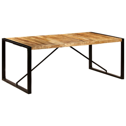 Dining Table 200x100x75 cm Solid Mango Wood