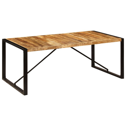 Dining Table 200x100x75 cm Solid Mango Wood