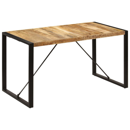 Dining Table 140x70x75 cm Solid Mango Wood