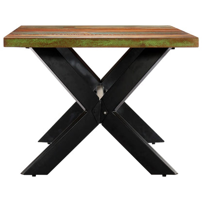 Dining Table 200x100x75 cm Solid Reclaimed Wood