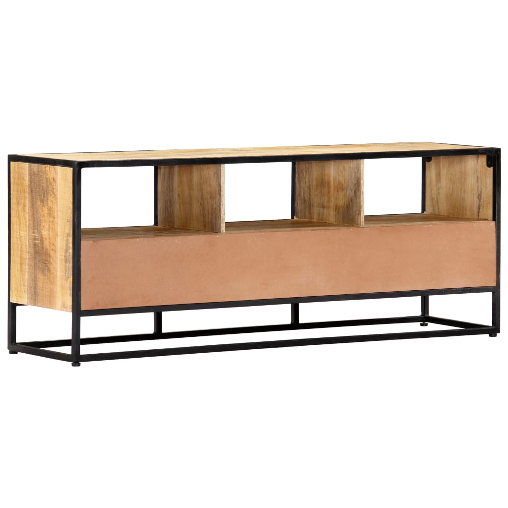 TV Cabinet 120x30x45 cm Solid Mango Wood