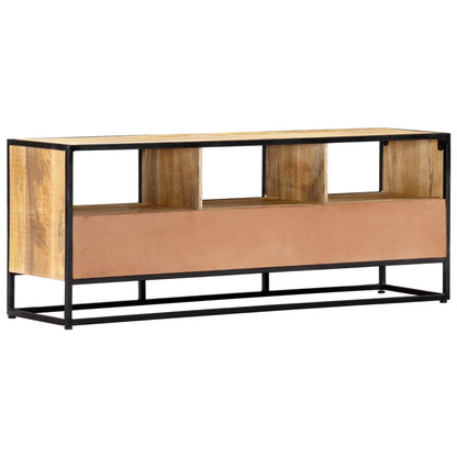 TV Cabinet 120x30x45 cm Solid Mango Wood