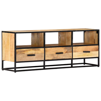 TV Cabinet 120x30x45 cm Solid Mango Wood