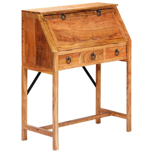 Writing Desk 90x40x107cm Solid Acacia Wood