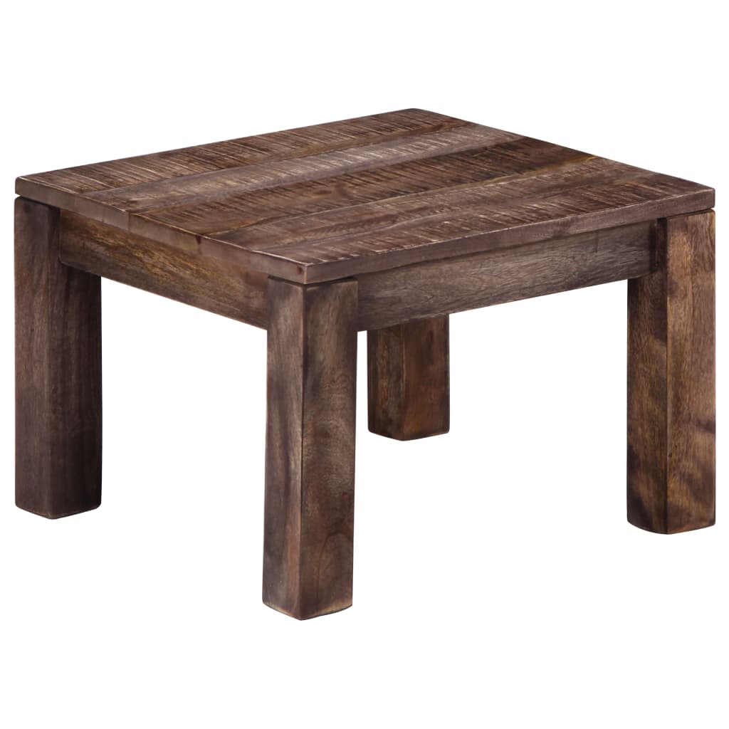 Coffee Table 50x50x35 cm Solid Mango Wood