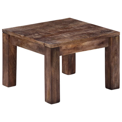 Coffee Table 50x50x35 cm Solid Mango Wood