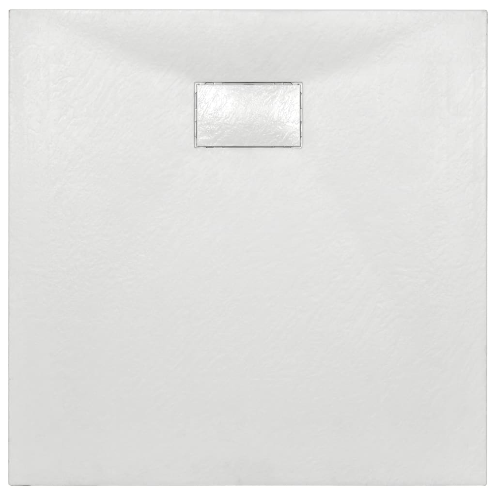 Shower Base Tray SMC White 90x90 cm