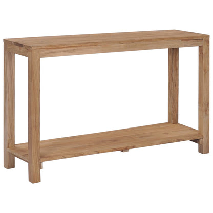 Console Table 120x35x75 cm Solid Teak Wood