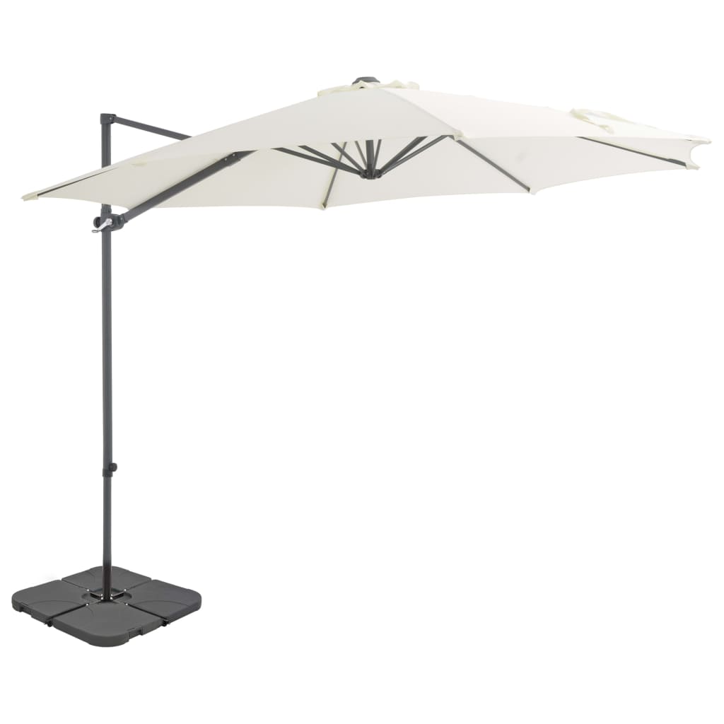 Garden Parasol with Portable Base Sand