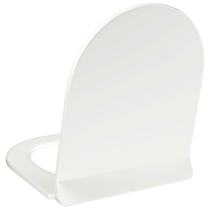 Soft-close Toilet Seat with Quick-release Design White