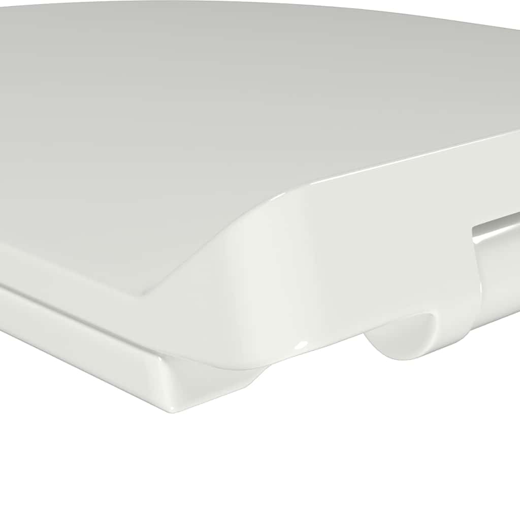 Soft-close Toilet Seat with Quick-release Design White