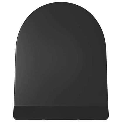 Soft-close Toilet Seat with Quick-release Design Black
