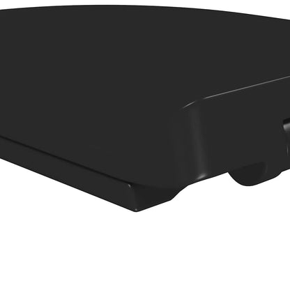 Soft-close Toilet Seat with Quick-release Design Black