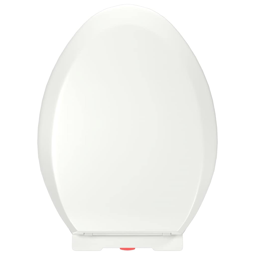 Soft-close Toilet Seat with Quick-release Design White