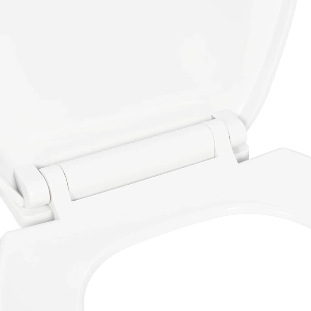 Soft-close Toilet Seat with Quick-release Design White