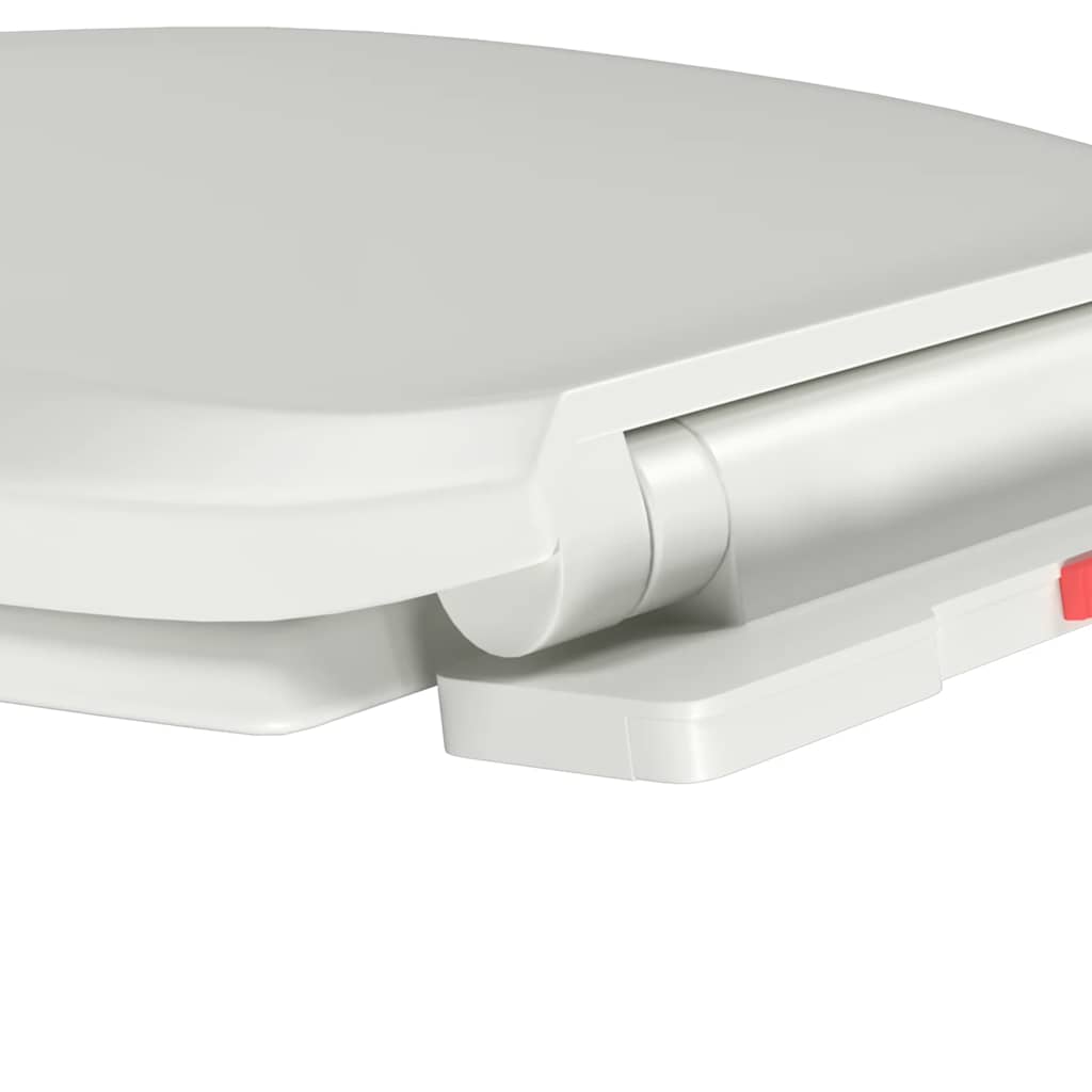 Soft-close Toilet Seat with Quick-release Design White