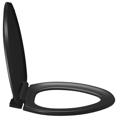 Soft-close Toilet Seat with Quick-release Design Black