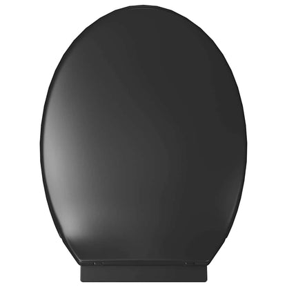 Soft-close Toilet Seat with Quick-release Design Black