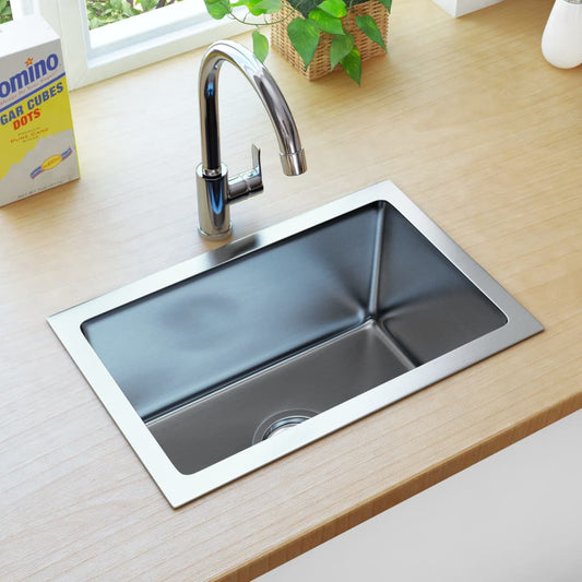 Handmade Kitchen Sink Stainless Steel