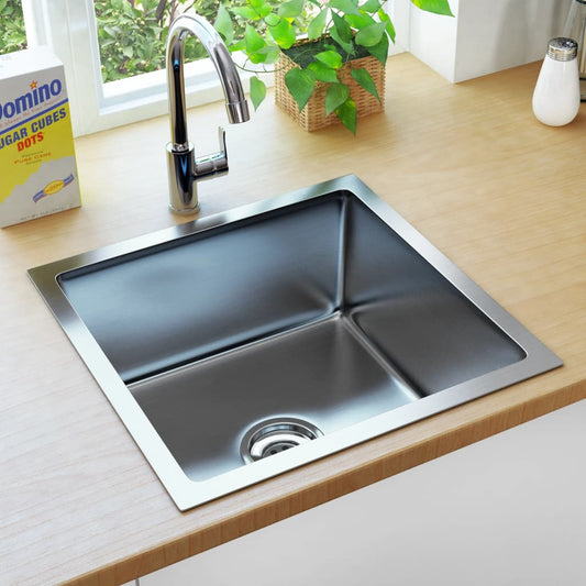 Handmade Kitchen Sink Stainless Steel