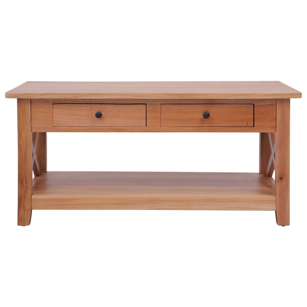 Coffee Table 100x55x46 cm Solid Mahogany Wood