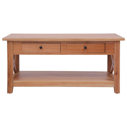 Coffee Table 100x55x46 cm Solid Mahogany Wood