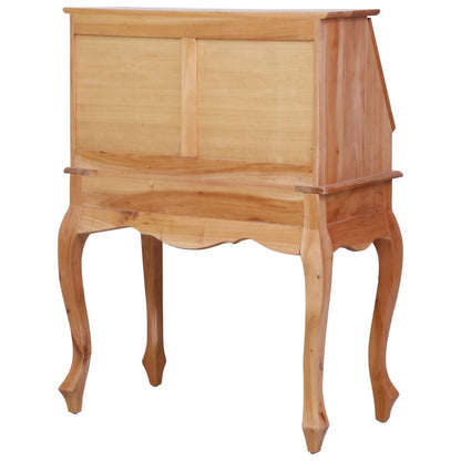 Secretary Desk 78x42x103 cm Solid Mahogany Wood