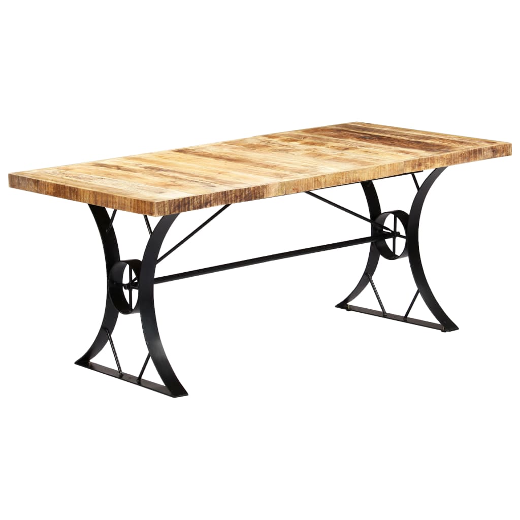 Dining Table 180x90x76 cm Solid Mango Wood