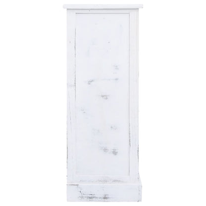 Drawer Cabinet White 60x30x75 cm Wood