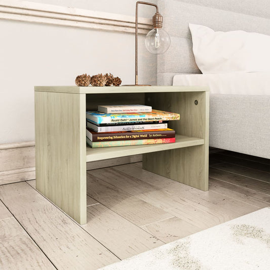 Bedside Cabinet Sonoma Oak 40x30x30 cm Engineered Wood