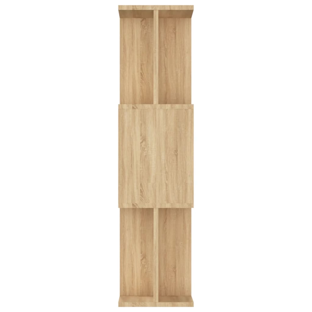 Book Cabinet/Room Divider Sonoma Oak 80x24x96 cm Engineered Wood