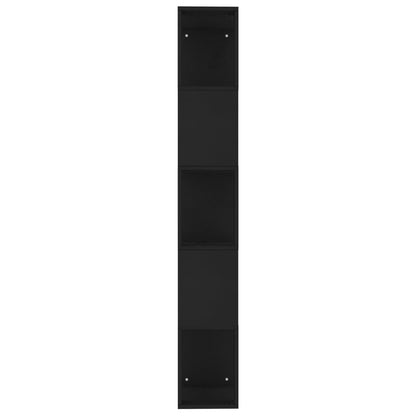 Book Cabinet/Room Divider Black 45x24x159 cm Engineered Wood