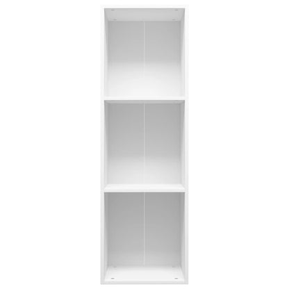 Book Cabinet/TV Cabinet White 36x30x114 cm Engineered Wood