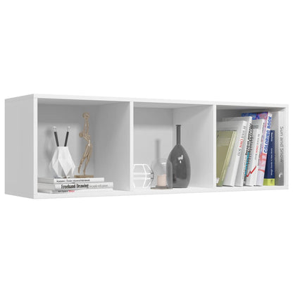 Book Cabinet/TV Cabinet White 36x30x114 cm Engineered Wood