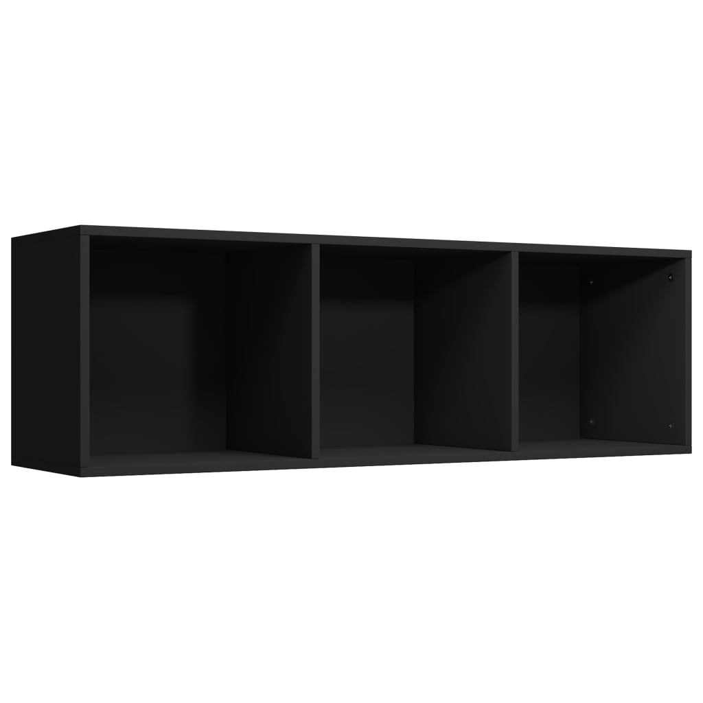 Book Cabinet/TV Cabinet Black 36x30x114 cm Engineered Wood