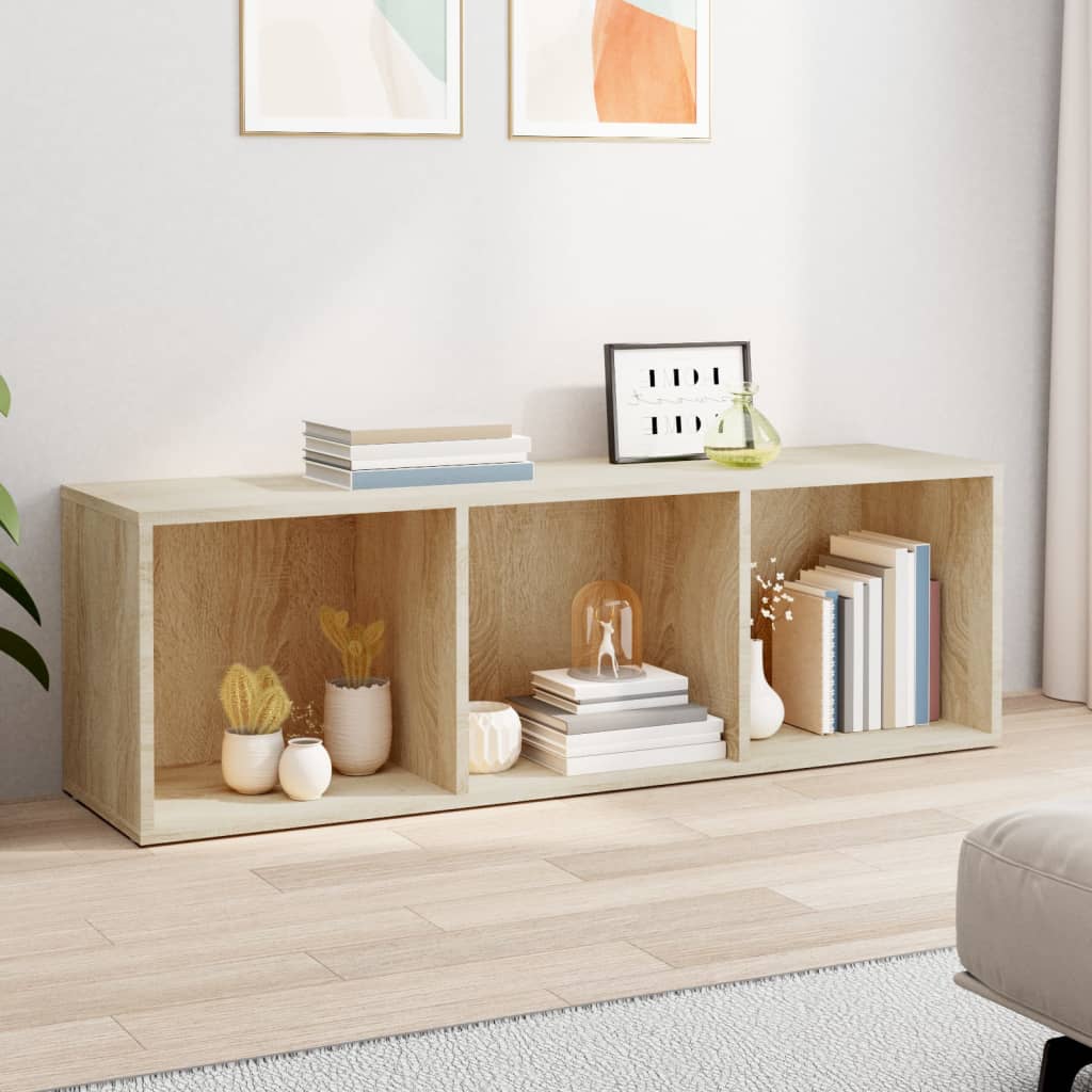 Book Cabinet/TV Cabinet Sonoma Oak 36x30x114 cm Engineered Wood