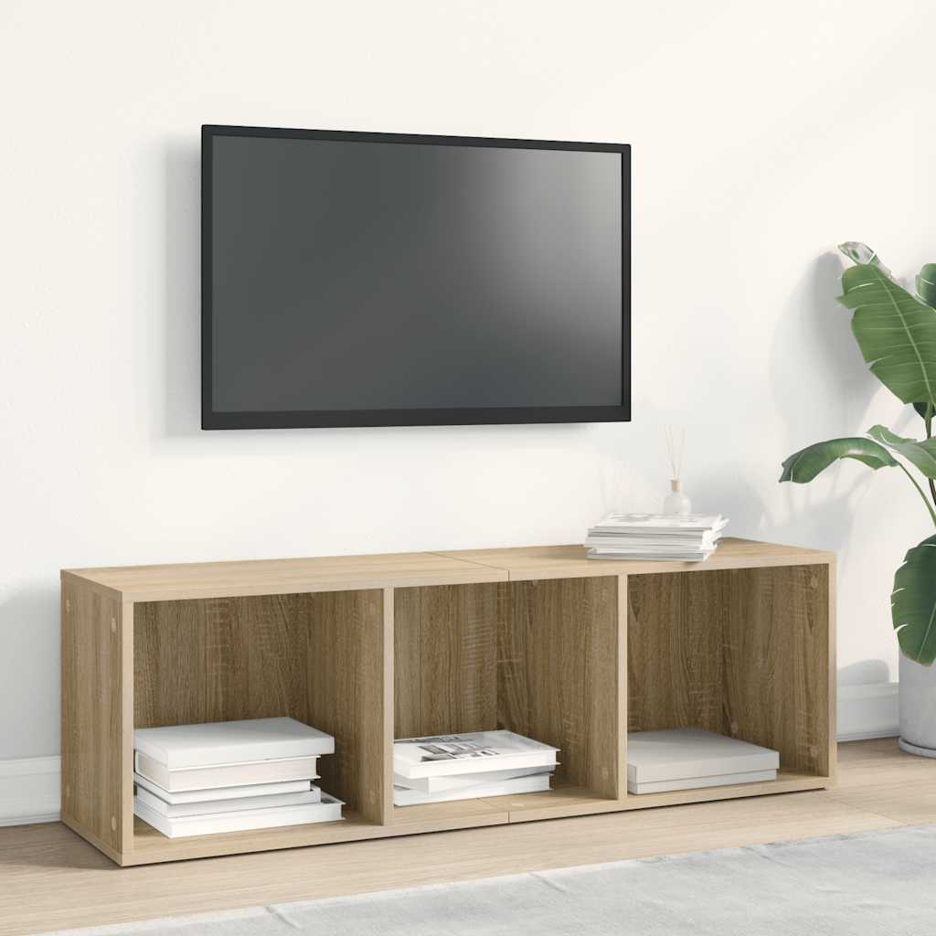 Book Cabinet/TV Cabinet Sonoma Oak 36x30x114 cm Engineered Wood