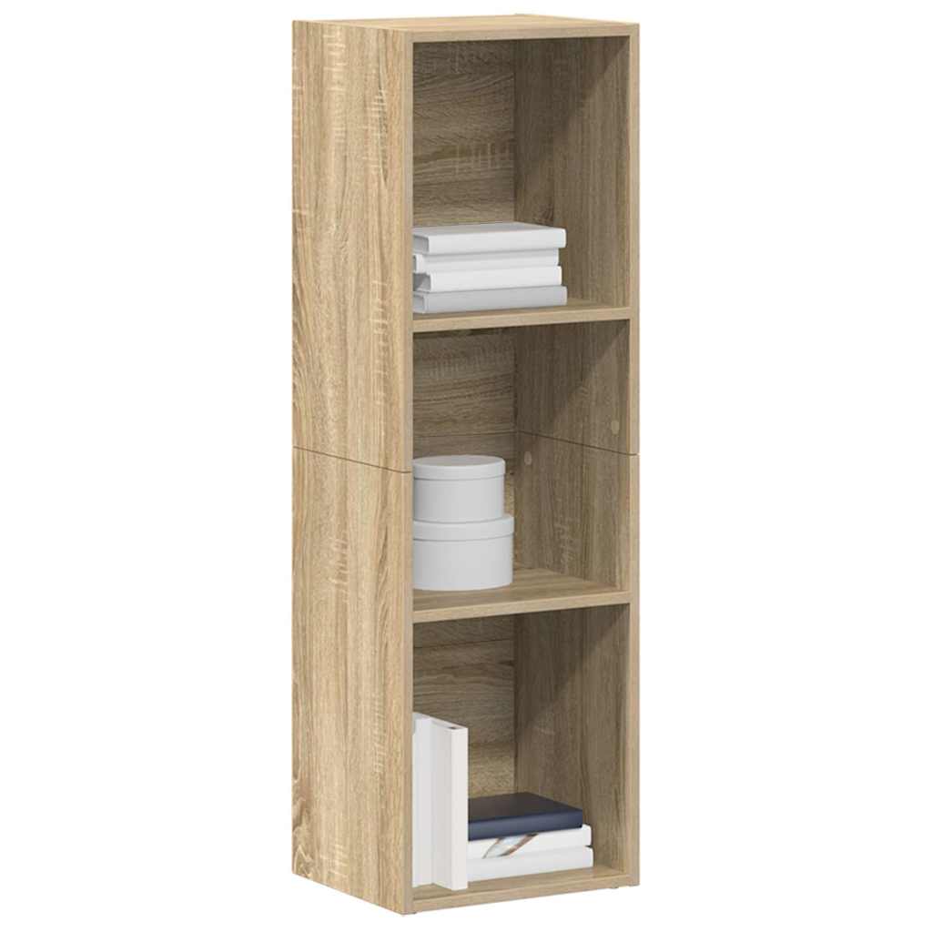 Book Cabinet/TV Cabinet Sonoma Oak 36x30x114 cm Engineered Wood