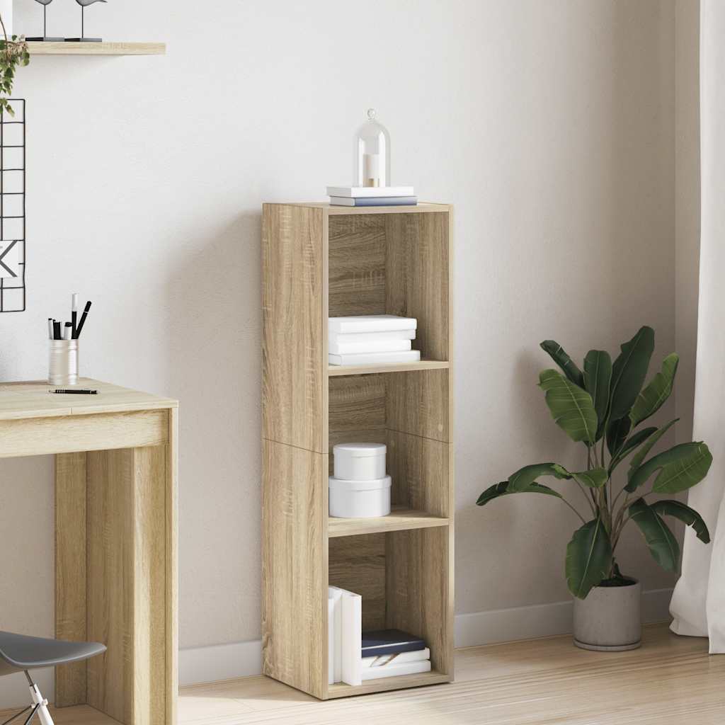 Book Cabinet/TV Cabinet Sonoma Oak 36x30x114 cm Engineered Wood